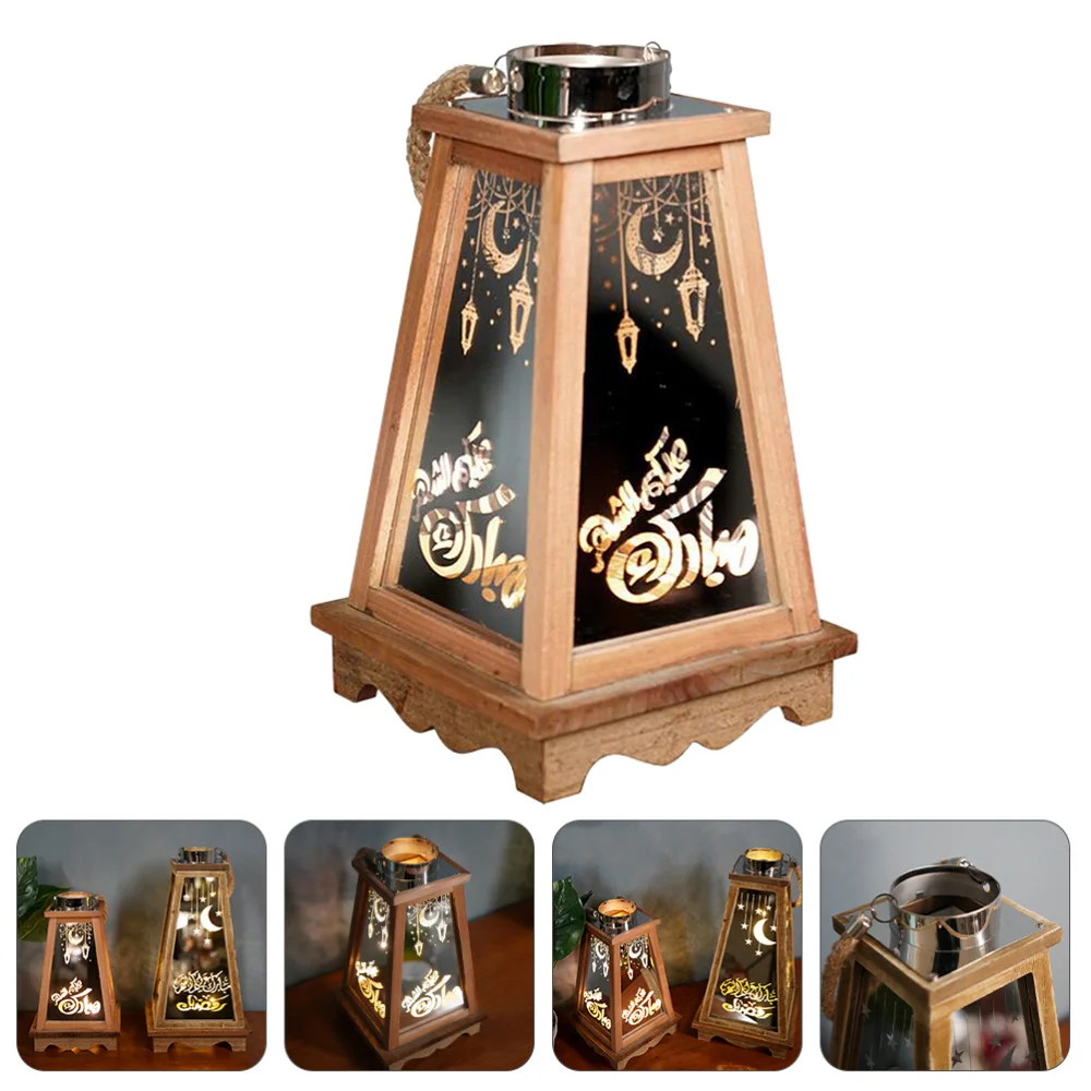 

1 Pc Beautiful LED Lamp Table Lamp Creative Desk Lamp without Battery (Wood)