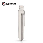 Левое левое лезвие KEYYOU 51 # для Chery Tiggo A3 A5, лезвие ключа, пустое Дистанционное лезвие для Chery Tiggo A3 A5, откидной пульт дистанционного управления для автомобильного ключа