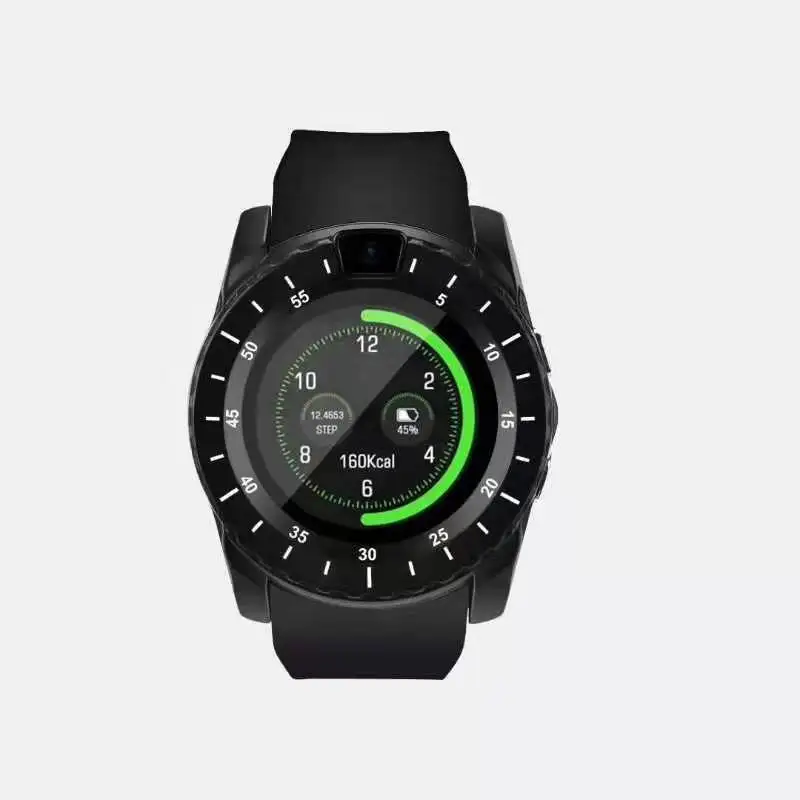 Спортивный Bluetooth браслет V8S с шагомером поддержка TF карты SIM удаленная камера