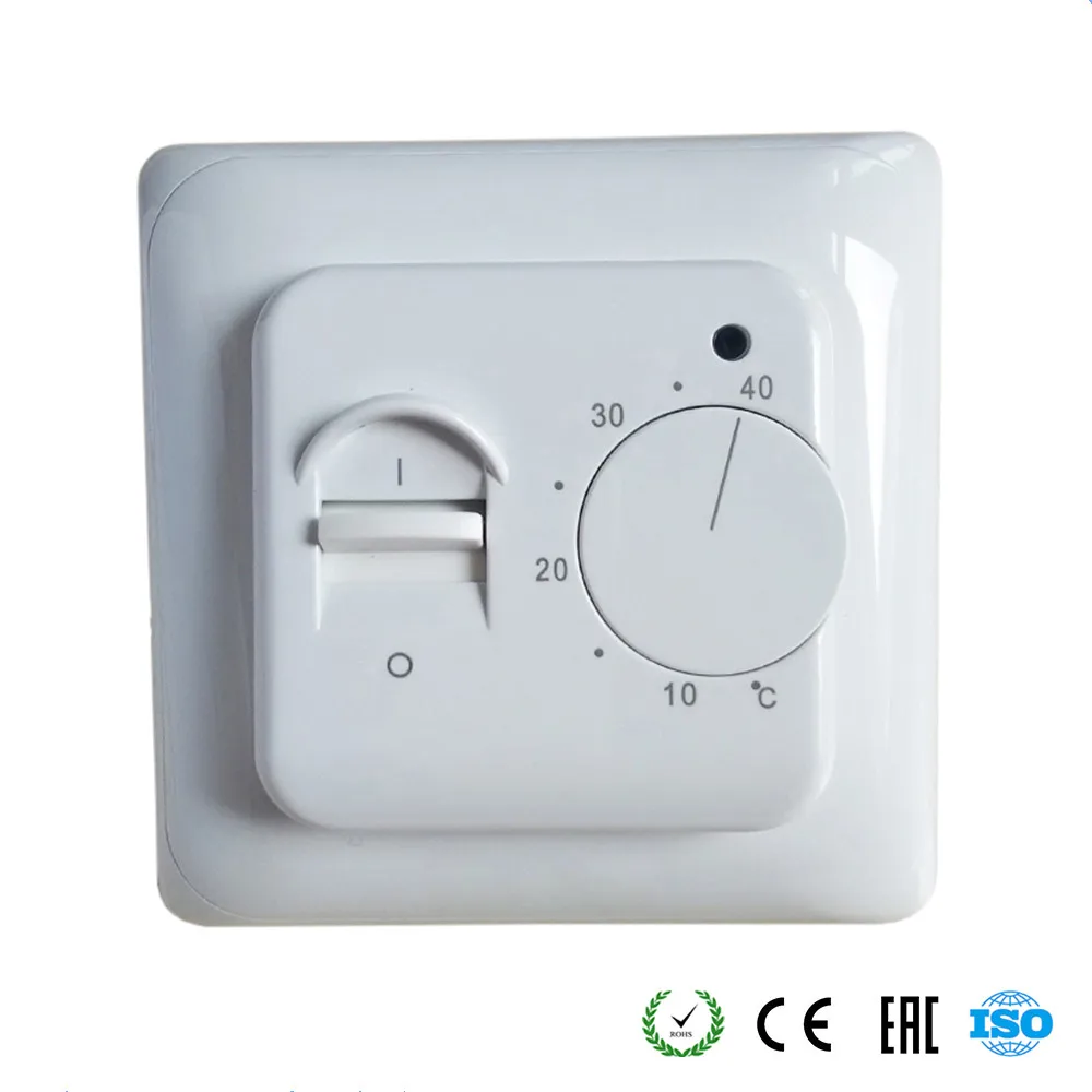 Электрический Подогрев пола комнатный водный Система нагрева термостата ручной