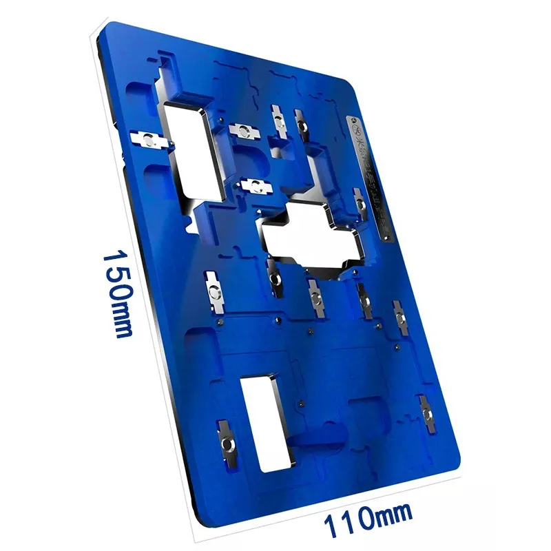 

MJ K31 6 в 1 пайки печатных плат Ремонт Платформа материнскую плату приспособление BGA для iPhone X/XS/XSMAX/11/11PRO MAX печатная плата IC NAND чип позиционирования