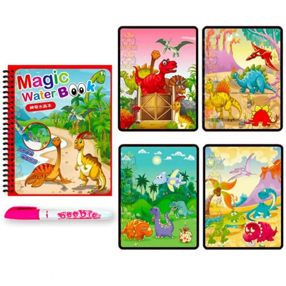 

Игрушки для рисования Детские многоразовые, водная живопись, граффити, книга для рисования, подарок для детей, игрушки для рисования, волшеб...