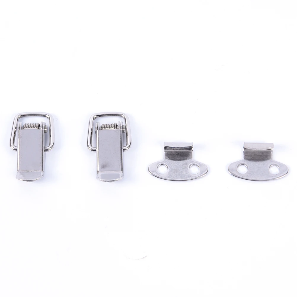 2Pcs Box Chest Case Spring Loaded Draw Toggle Latch With Excellent Anti-corrosion Properties 28mm Length | Обустройство дома