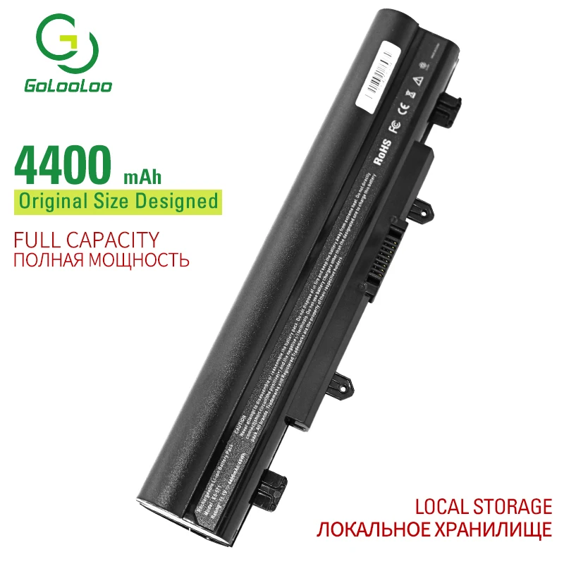 Golooloo 6 ячеек Аккумулятор для ноутбука acer E1-571 571G E5-411 421 421G 471 471G 511 511G 511P 521 521G 531 551 551G 571 571G 571P
