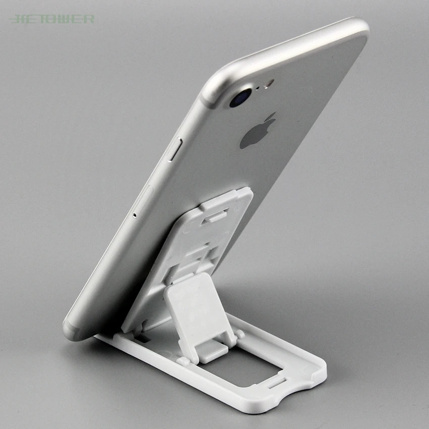 300 шт./лот универсальный пластиковый держатель для телефона Складная Настольная