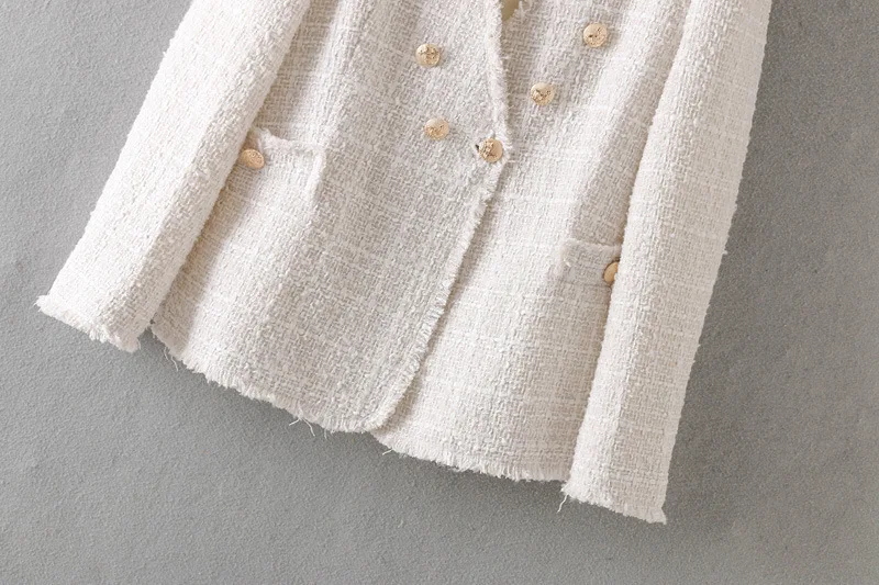 Маленький ветрозащитный мягкий костюм с двойной пряжкой-платье сезонный