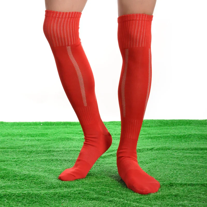New Men's Sport football Soccer Long Socks Over Knee High Sock Sports Hiking Comfortable Thermosocks Men Women |