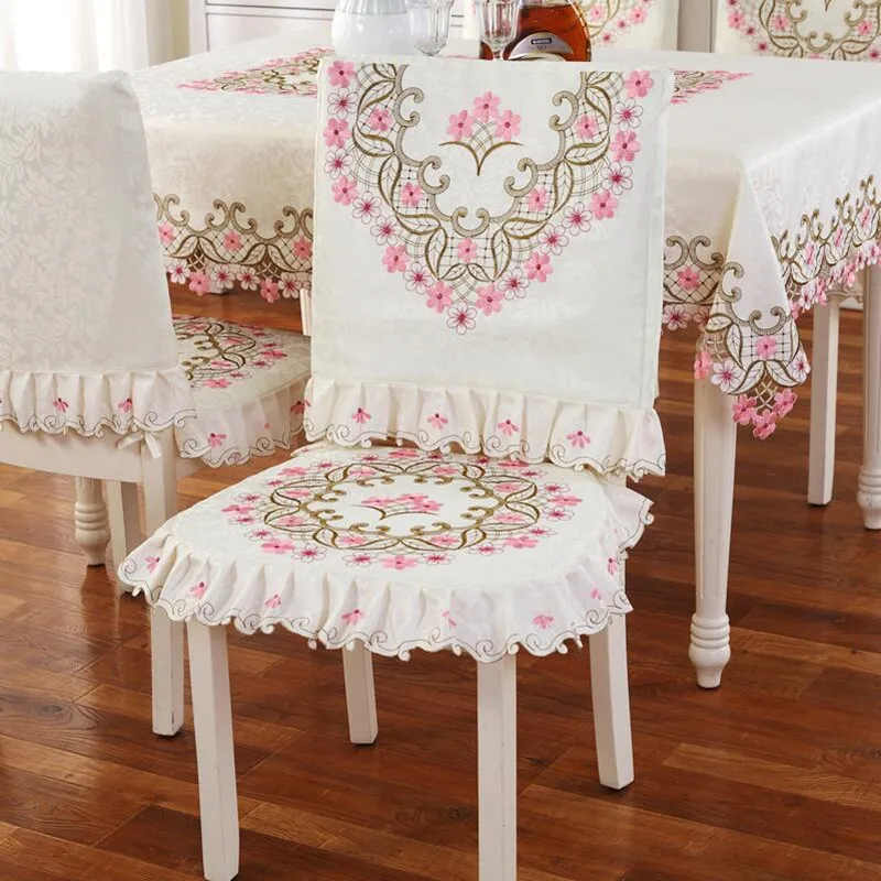 Гордая Роза вышитая скатерть чехол для кресла украшение покрытие стола крышка