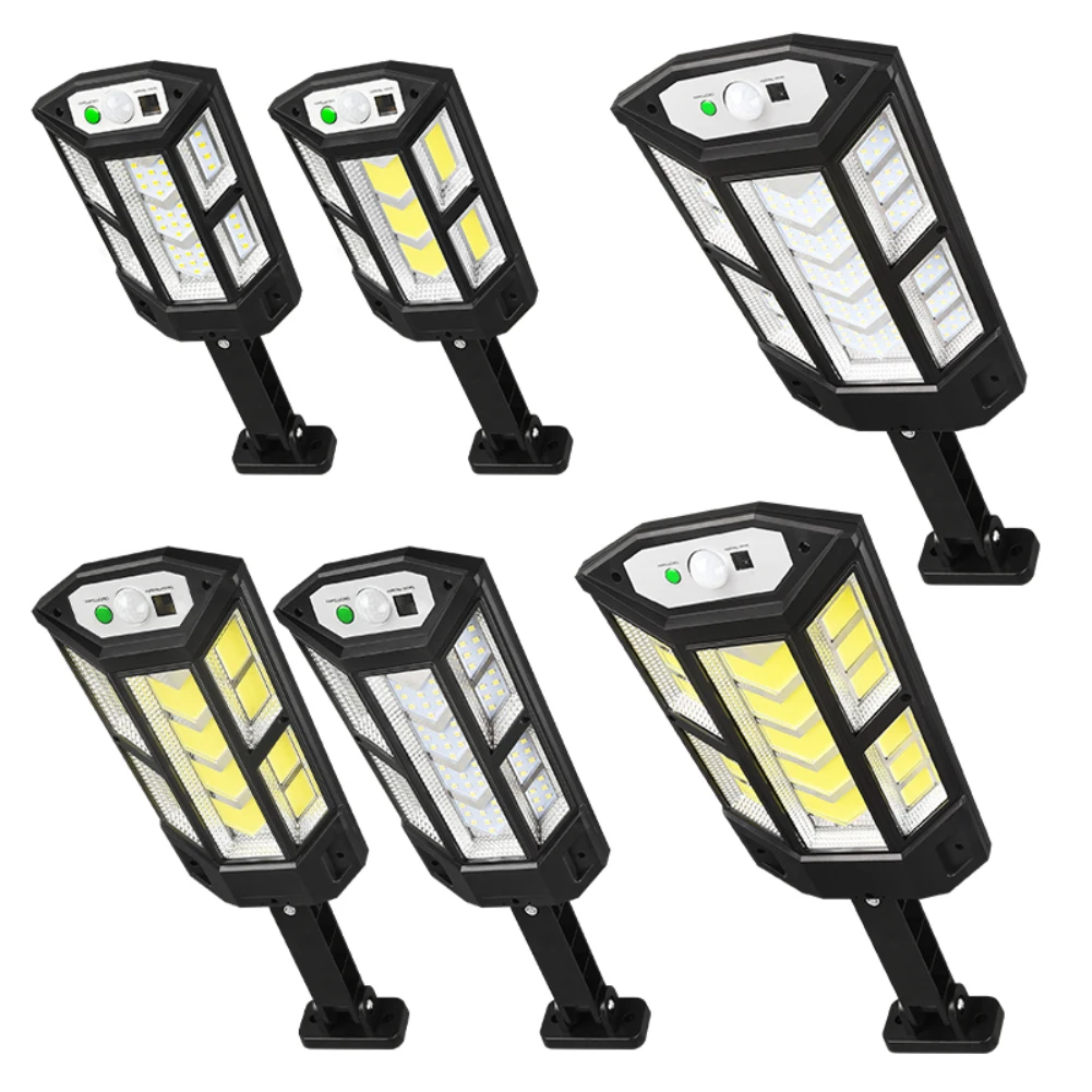 

LED Solar Light Outdoor Solar Lamp Powered Sunlight IP65 Waterproof PIR Motion Sensor Street Light For Garden Decoration