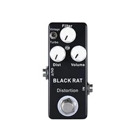 mosky black rat distortion effect pedal classical guitar pedal true bypass guitar parts guitar accessories