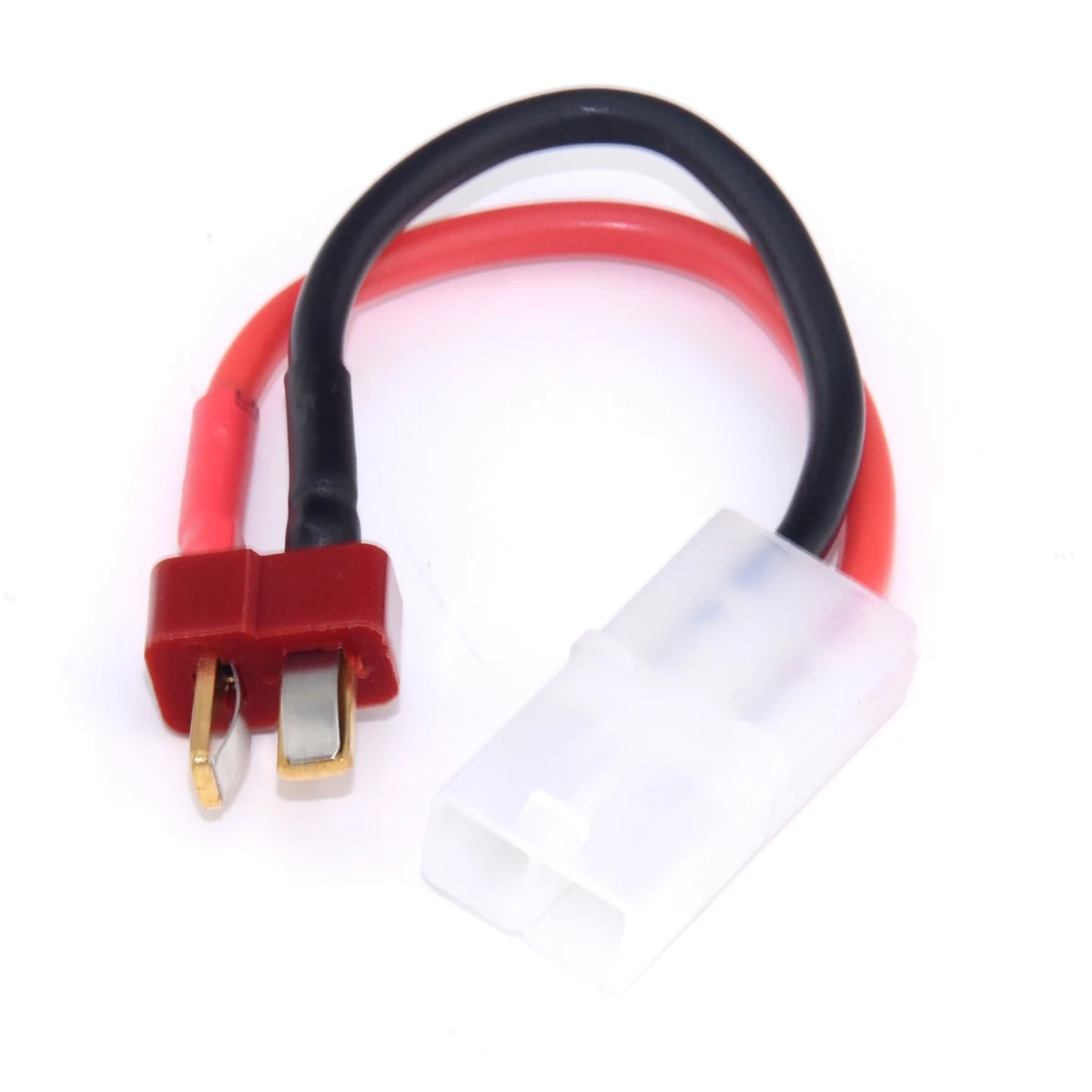 

8CM Tamiya Female to Male T-Plug (w/ EasyGrip Ridges) Connector Adapter - 14AWG