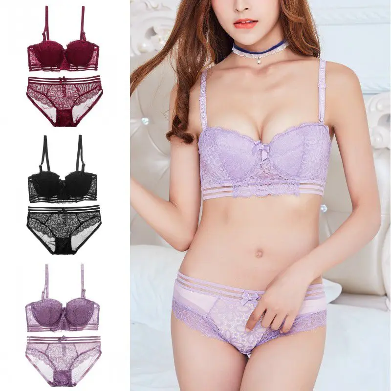 Женский кружевной получашечки со стальным кольцом мягкий маленький квадратный