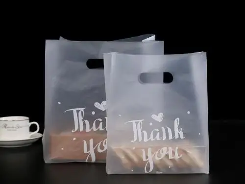 50 шт. пластиковые подарочные пакеты для покупок с ручкой сумка рождественской