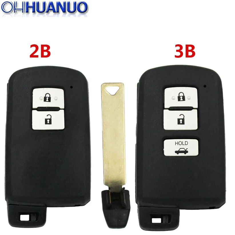 Новый Сменный Чехол для смарт ключа с дистанционным управлением Fob2/3 кнопка Toyota
