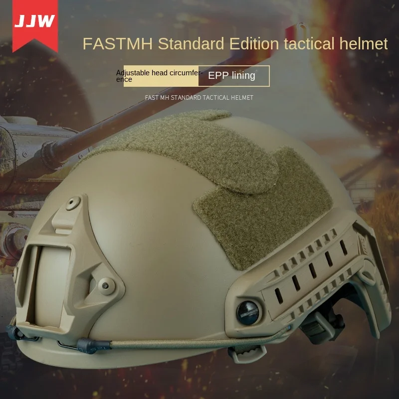 

Fast MH Standard Edition Adjustable Tactical Helmet EPP Comfortable Lining Field Adventure Protective Helmet