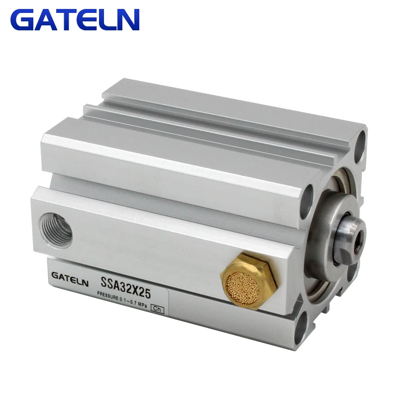 Серий ССА одностороннего действия двухтактной Тип компактный цилиндр диаметр 40