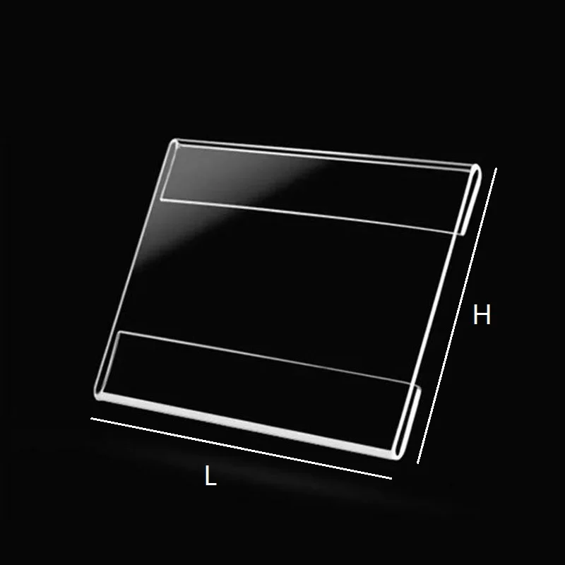 100 шт. акриловые знаки ценники этикетки дисплей настенные наклейки бумажные