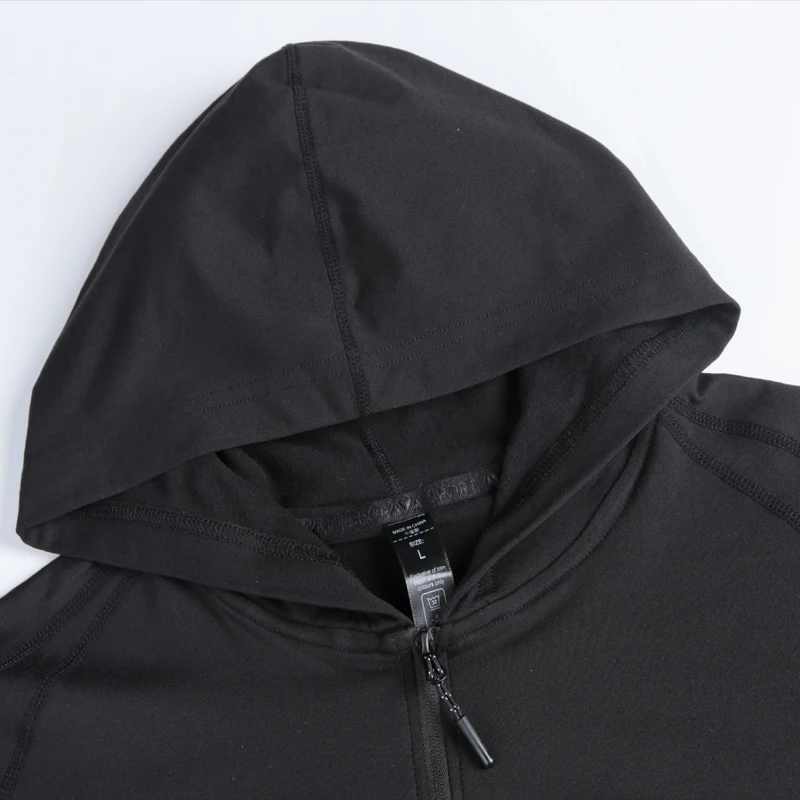 Training Jackets Men Autumn Hoodie Sports Coat Plus Cashmere  Zipper Gym Long Sleeve Male Running Sweatshirt