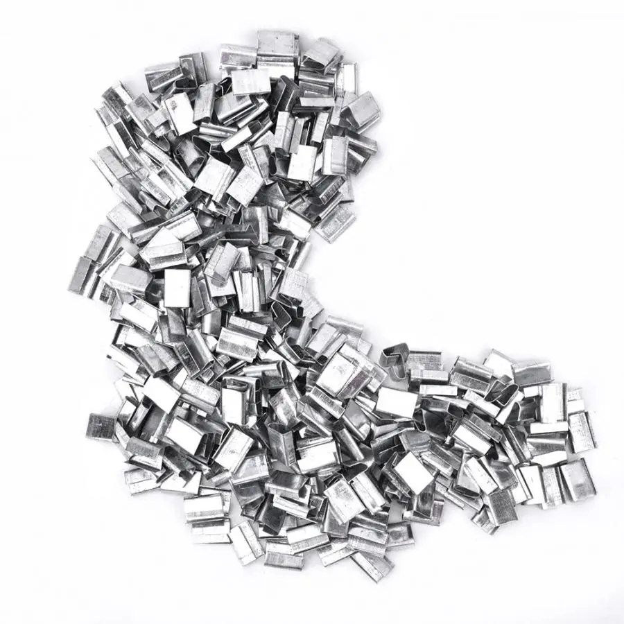 300 шт. полуоткрытые оцинкованные стальные обвязочные уплотнения для мебели с