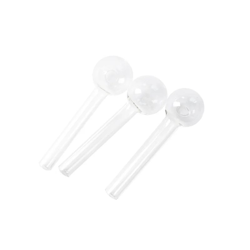 

Cheapest Smoking Accessories Clear Glass Oil Burner Tools Tobacco Tube Pipe Cigarette Water Glass Pipe