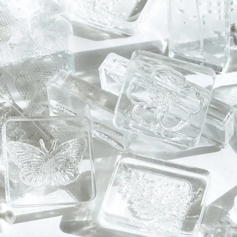 Декоративные марки из акриловой резины для скрапбукинга в ретро стиле серии лес