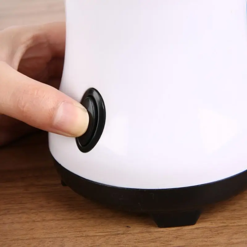 

EU Plug Electric Coffee Machine Nut Beans Grinder Stainless Steel Blade Portable Coffee Maker for Kitchen Home Office U1JE