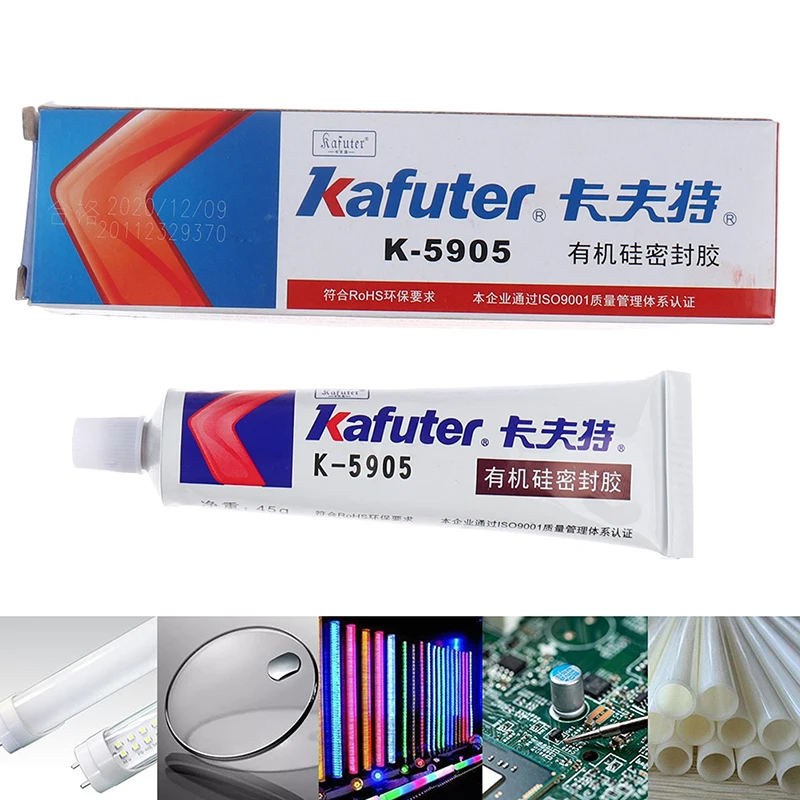 

Внешний клей для оптических линз 45g, светодиодный прозрачный герметик, железный стальной клей для автомобильного радиатора