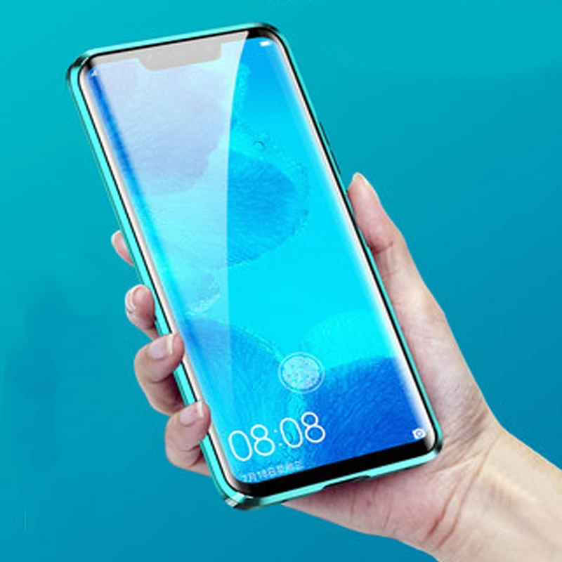 Роскошный Магнитный поглощающий чехол для Huawei Nova 3i металлическая рамка
