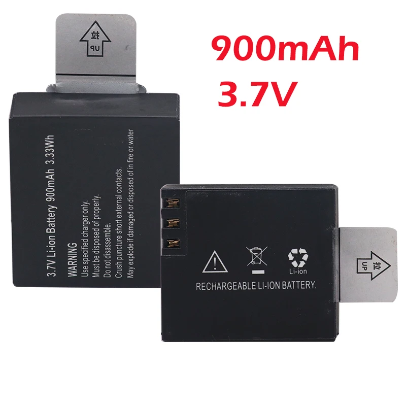 3 7 V 900 мА/ч M10 SJ4000 SJ5000 SJ6000 SJ9000 Камера Батарея для спортивной экшн камеры SJCAM SJ 4000 5000