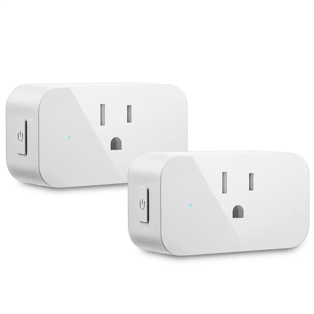 2 шт. интеллектуальная Розетка WiFi беспроводной пульт дистанционного розетка