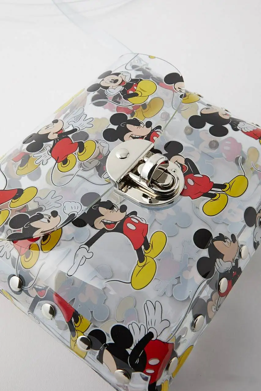 Регулируемая сумка мессенджер с рисунком Микки и Минни Маус|Сумки-тоут| |