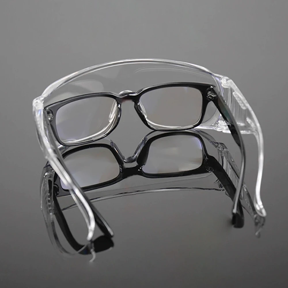 Safety Protective Goggles Glasses Work Prevent protect Eye Protection Anti-Dust Shock Transparent Eyepiece | Красота и здоровье
