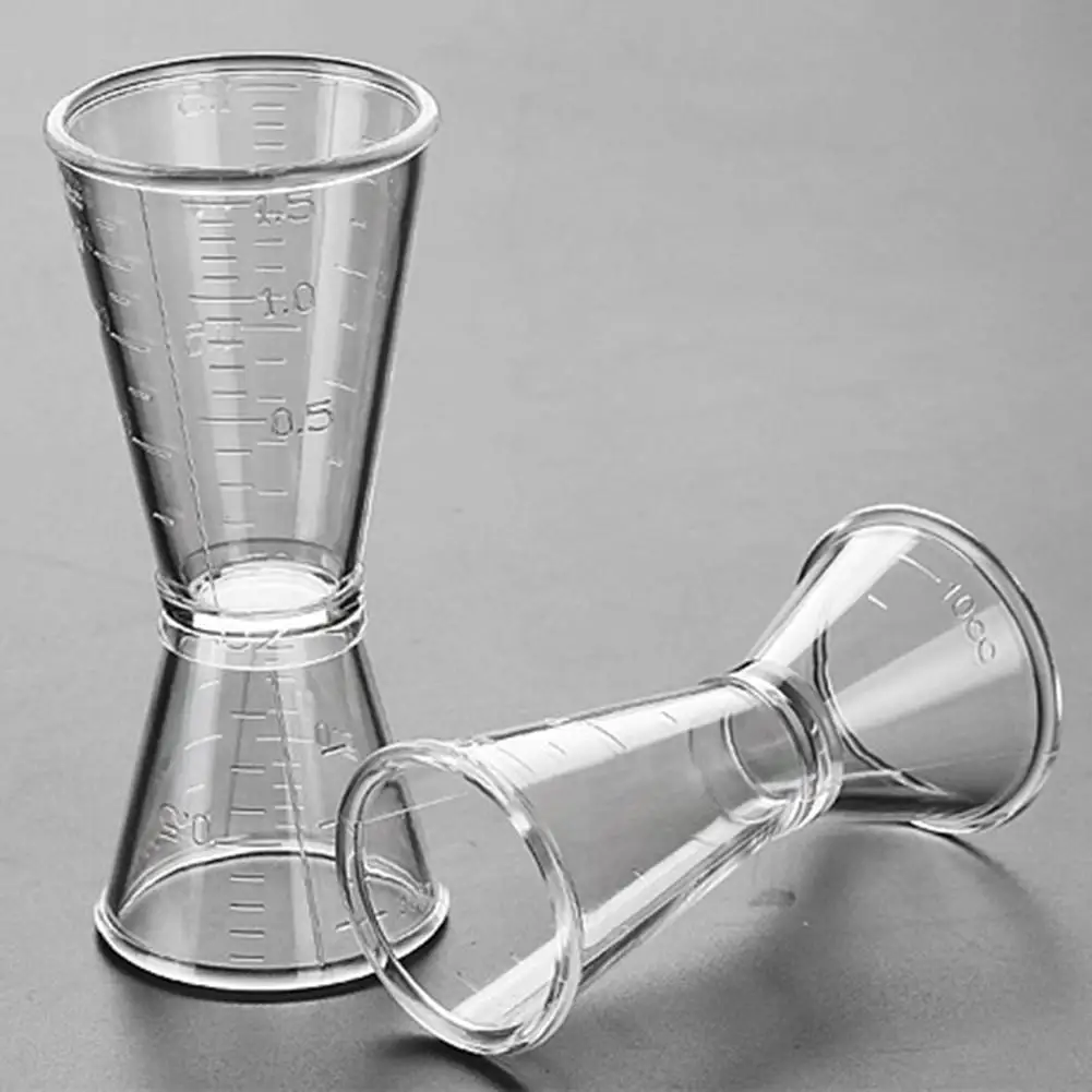 Оптовая продажа двухсторонний измерительный стакан из поликарбоната 20 40 куб. См