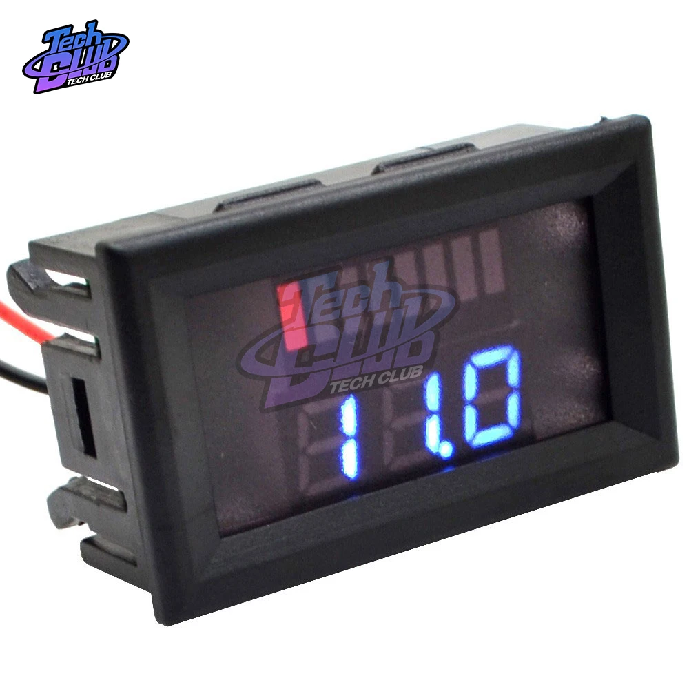 Индикатор уровня заряда свинцово кислотных аккумуляторов 12 В цифровой тестер