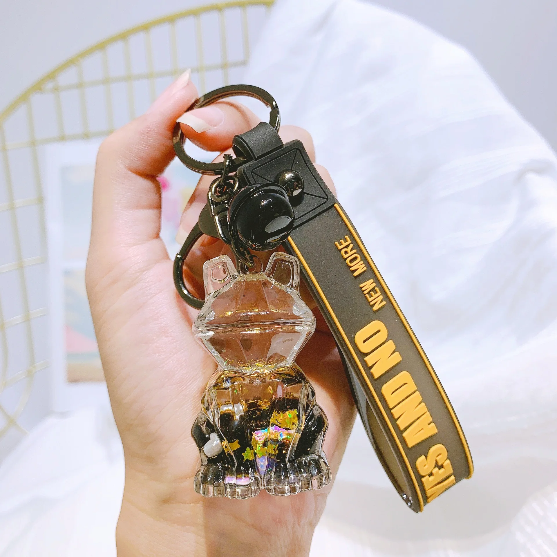 

Cute Fashion Cute Dinosaur unicorn rabbit Keychain Key Ring Cat Cartoon animal Key Chain Car Bag pendant Key Ring gift for girls