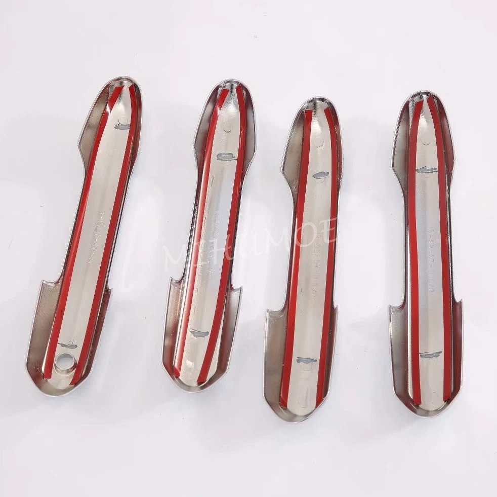 

For 2019 2020 Toyota RAV4 Glossy Chrome Side Door Handle Cover