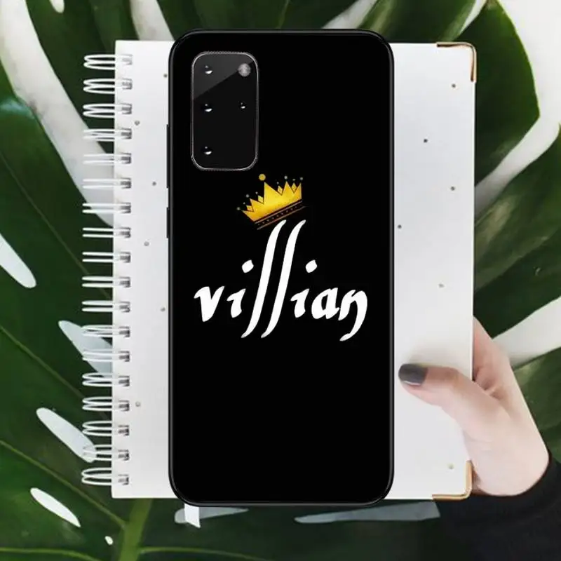 

King Queen Crown Phone Case For Samsung galaxy S 7 8 9 10 20 edge A 6 10 20 30 50 51 70 note 10 plus