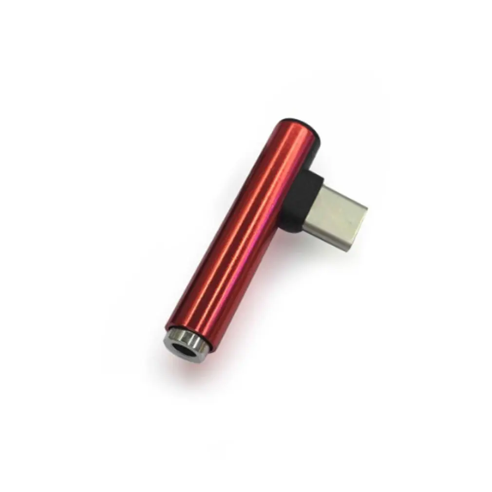 USB Type C Converter Earphone Adapter Type-C to AUX Audio Splitter Cable Headphone for Iphone Wireless Connector | Электроника