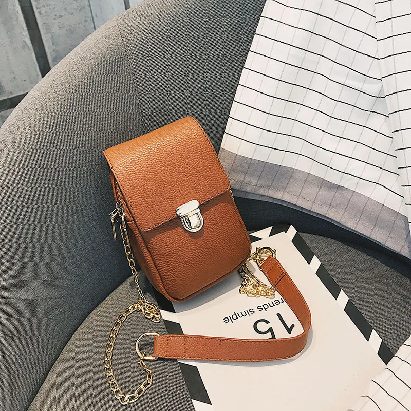 Женские сумки через плечо мини-кошелек с откидной крышкой для сотового телефона