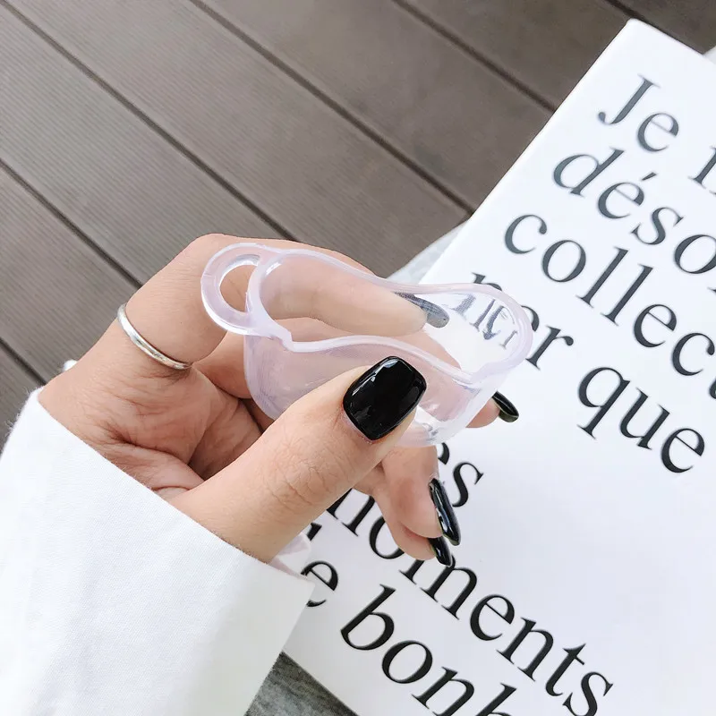 

hot American TV Degenerate angel Lucifer Earphone Case for Aipods 1 2 Soft silicone TPU Cover for Blutooth Earphone Airpods box