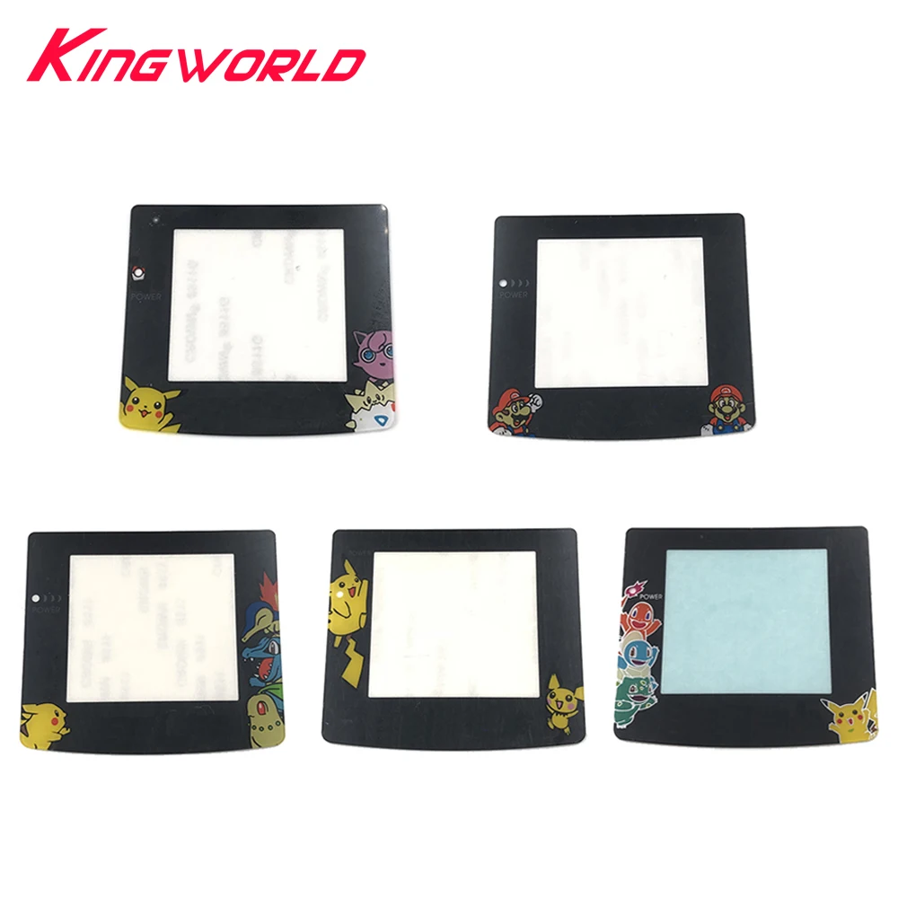 10 шт. пластиковые стеклянные линзы для экрана замена цветного GBC дисплея