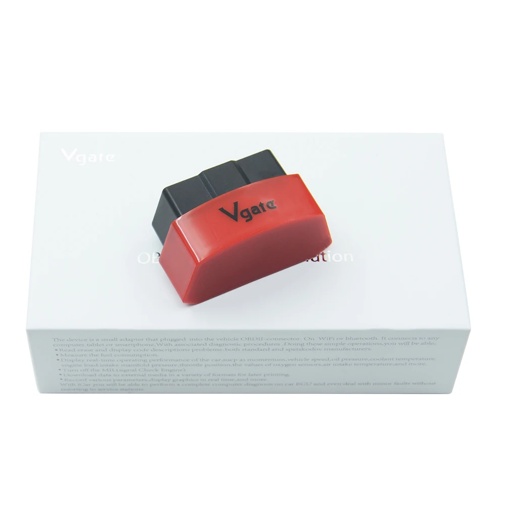 Оригинальный считыватель кодов Vgate Icar3 bluetooth ELM327 Bluetooth iCar3 поддерживает Android Torque ELM
