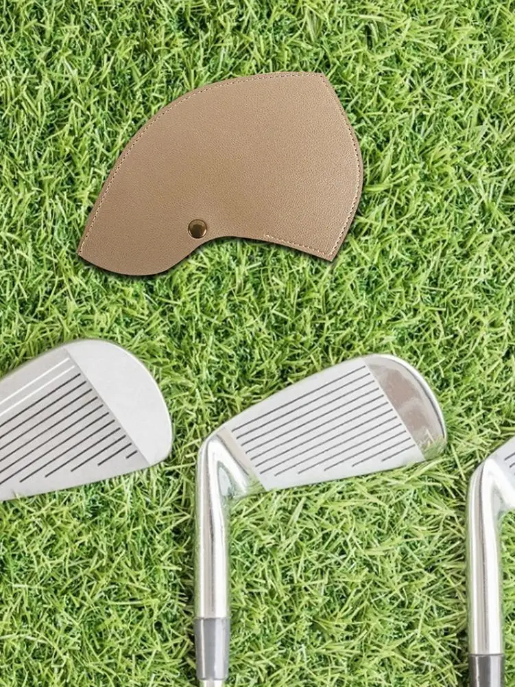

9 шт./компл. набор кожаных чехлов для головы для гольфа инновационные чехлы из ПУ для клуба Чехлы для головы для клюшек водонепроницаемый чех...