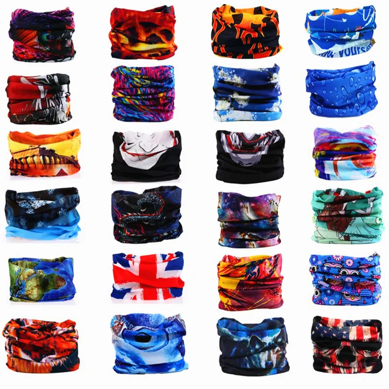 Детский волшебный шарф походный спортивные головные уборы женские двусторонние