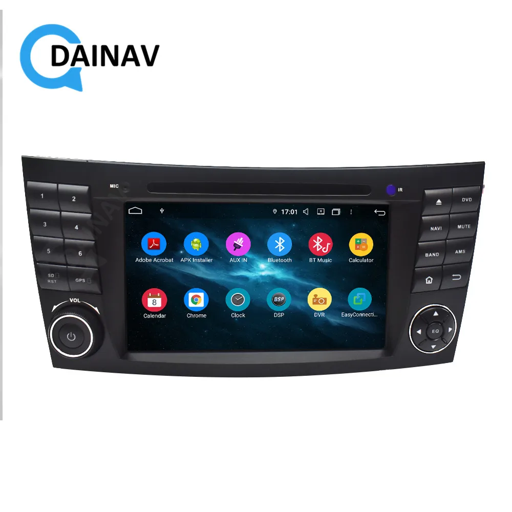 Android Автомагнитола для автомобиля Mercedes Benz E Class W211 CLS W219 автомобильное радио 2 Din