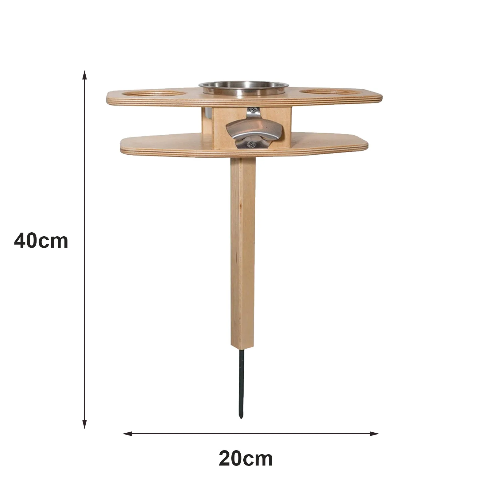 

Portable Outdoor Lawn Wine Table Rack With Foldable Round Desktop Wine Glass Holder Mini Wooden Picnic Table Easy To Carry 2021