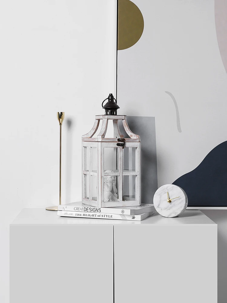 Современные подсвечники в скандинавском стиле деревянная креативная