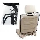 Обычный автомобильный чехол для спинки сиденья, защита от грязи, детский коврик для удара по ковровой дорожке