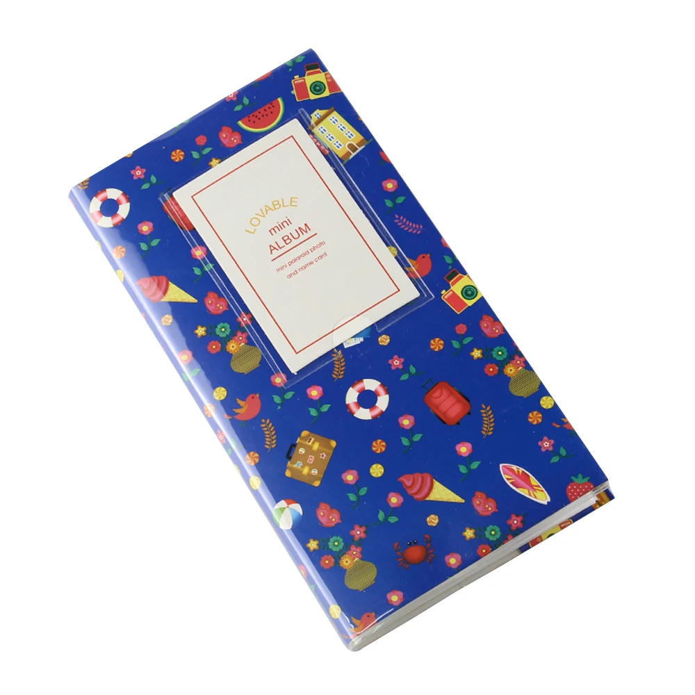 84 Pockets Blue 36/84/96 карманы мгновенный чехол для фотографий в альбоме для ЖК-дисплея с подсветкой Fujifilm Instax Mini8/9/фотоаппаратов моментальной печати 7 s/7C/25/70 90 мини-пленка фотоальбом Fuji Instant - Цвет: 84 Pockets Blue