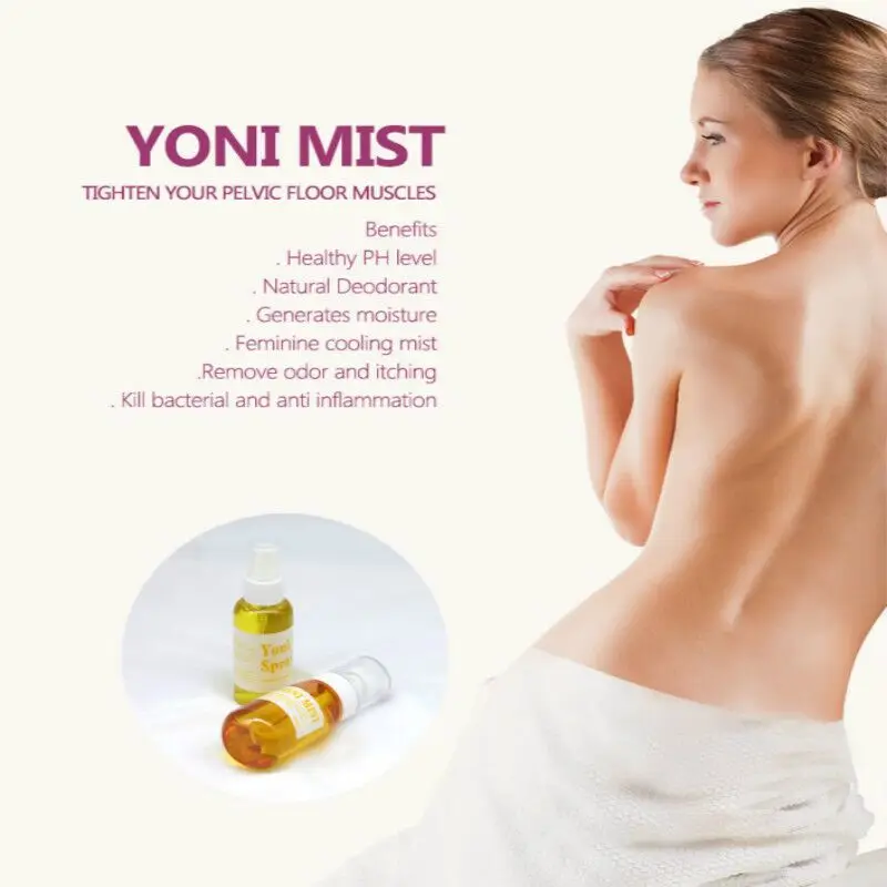 1 флакон средство для ухода за женщинами влагалищем Yoni Mist устранения запахов 60 мл